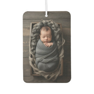 Désodorisant Pour Voiture Photo personnalisée Poème bébé