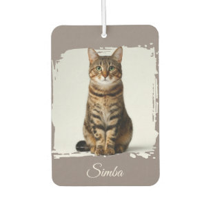 Désodorisant Pour Voiture Photo personnalisée pour animaux de compagnie — Vo