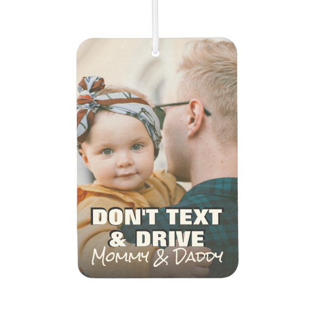 Désodorisant Pour Voiture Photo Sans Citation De Textes (Devant)