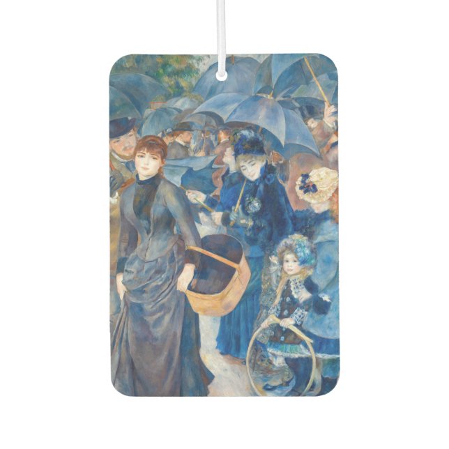 Désodorisant Pour Voiture Pierre-Auguste Renoir - Les Parapluies (Devant)