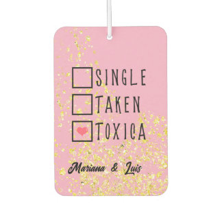 Désodorisant Pour Voiture Pink Funny Spanish Personalized Name Car Floor Mat