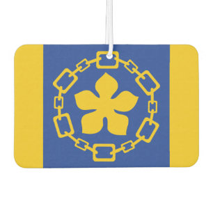 Désodorisant Pour Voiture Plateau de service Drapeau de Hamilton, Ontario