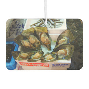 Désodorisant Pour Voiture Poissons de moules géantes Tsukiji, Tokyo, Japon