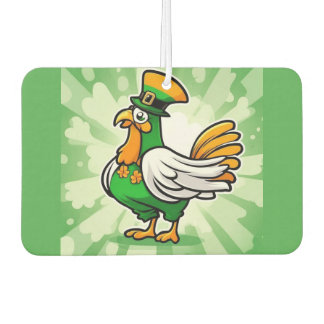Désodorisant Pour Voiture Poulet casquette vert