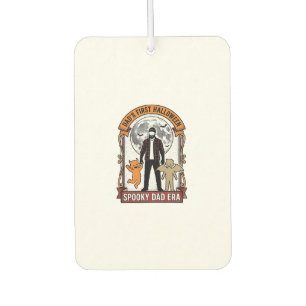 Désodorisant Pour Voiture Premier T-shirt de papa Halloween Vintage Famille