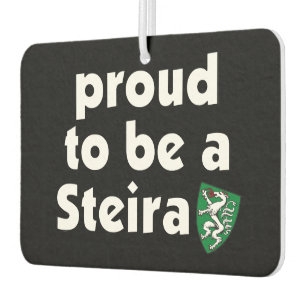 Désodorisant Pour Voiture Proud To Be A Steira Styermark Autriche Armoiries