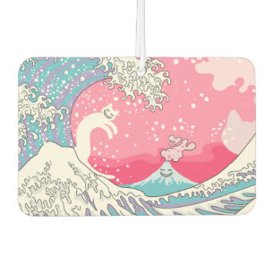 Désodorisant Pour Voiture Psychodelum Bubblegum Kunagawa Surfer Chat