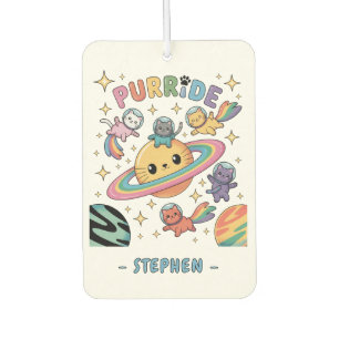 Désodorisant Pour Voiture Purride Space Cats - Kawaii Astronaut Cats