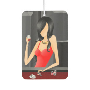 Désodorisant Pour Voiture Queen of the Game - Casino Las vegas