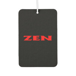 Désodorisant Pour Voiture Rafraîchiseur d'air de voiture rouge zen