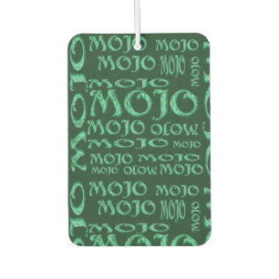 Désodorisant Pour Voiture Rafraîchiseur d'air mojo vert voiture