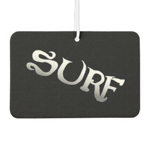 Désodorisant Pour Voiture Rafraîchisseur d'air de voiture incliné noir surf