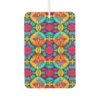 Désodorisant Pour Voiture Rainbow Knitted Bloom Pattern