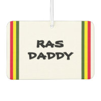 RAS DADDY | Bandes rouges jaunes et vertes sur fon