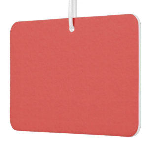 Désodorisant Pour Voiture Rectangle de paysage rouge cerise