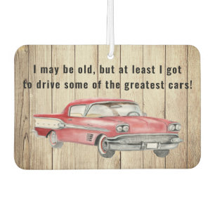 Désodorisant Pour Voiture Red Antique Pontiac - Conduire Quelques Grandes Vo