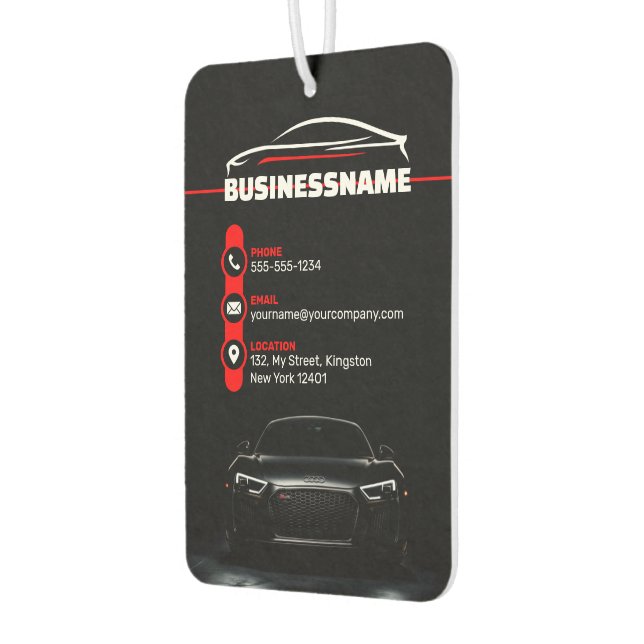 Désodorisant Pour Voiture Red & Black Professional Automotive Détail de la v (Gauche)