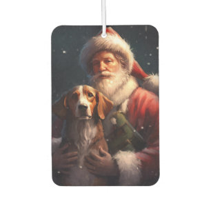 Désodorisant Pour Voiture Renard américain anglais Père Noël Noël