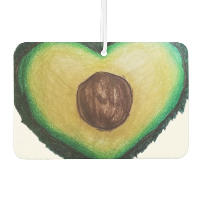 Désodorisant Pour Voiture Réparateur de voiture Avocado (Devant)