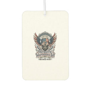 Désodorisant Pour Voiture Rocker du bandana patriotique Gloire ancienne Méta