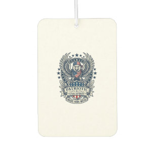 Désodorisant Pour Voiture Rocker du bandana patriotique Méta musique Old Glo
