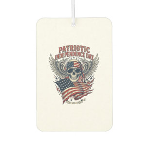 Désodorisant Pour Voiture Rocker du bandana patriotique Old Glory musique ro