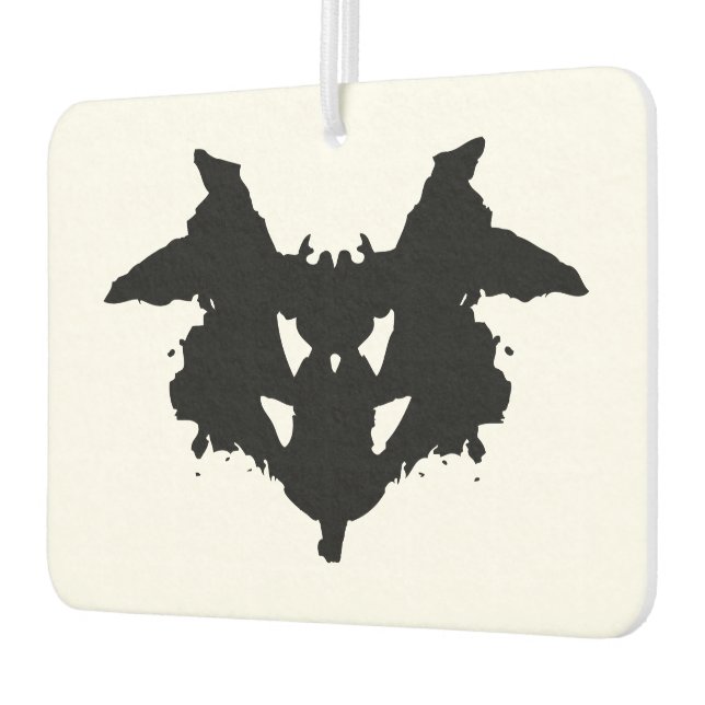 Désodorisant Pour Voiture Rorschach Inkblot (Gauche)