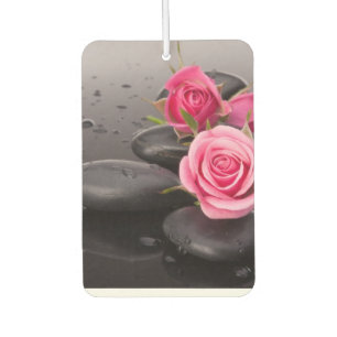 Désodorisant Pour Voiture Roses et pierres
