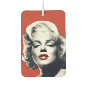 Désodorisant Pour Voiture Rouge sur les lèvres rouges Marilyn
