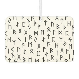 Désodorisant Pour Voiture Runes Futhark anciens
