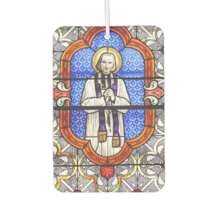 Désodorisant Pour Voiture Saint Jean Vianney Guide de l'Âme Premium Impressi