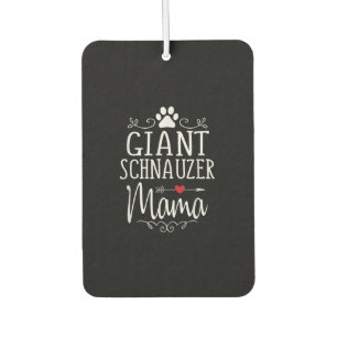 Désodorisant Pour Voiture schnauzer géant mama - amusant amant schnauzer cad