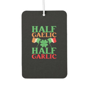 Désodorisant Pour Voiture Semi-gaélique Semi-ail Saint-Patricks Day Irlande