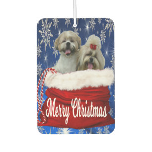 Désodorisant Pour Voiture Shih tzu Car Air Freshener/Ajouter Votre Photo De 