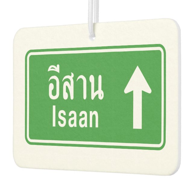 Désodorisant Pour Voiture SIGNE DE LA ROUTE THAÏE D'Iaan ⚠ (Gauche)