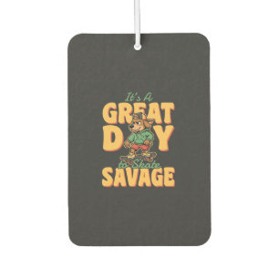 Désodorisant Pour Voiture Skate Dog Great Day Savage