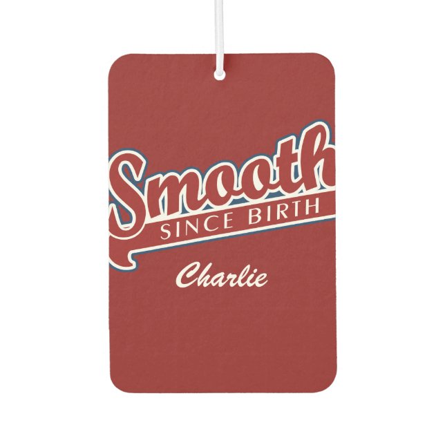 Désodorisant Pour Voiture SMOOTH voiture personnalisée air fraicheur (Devant)