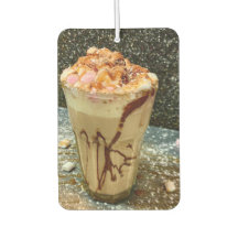s'mores café avec crème fouettée et marshmallow