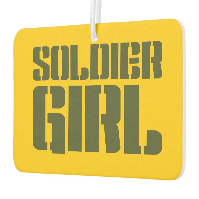 DÉSODORISANT POUR VOITURE SOLDIER GIRL (Gauche)