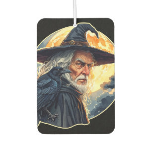 Désodorisant Pour Voiture Sorcier avec un corbeau - Amusement pour les fans