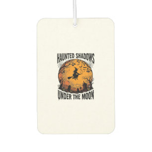 Désodorisant Pour Voiture Sorcière de Lune d'Halloween Chemise de Nuit Vinta