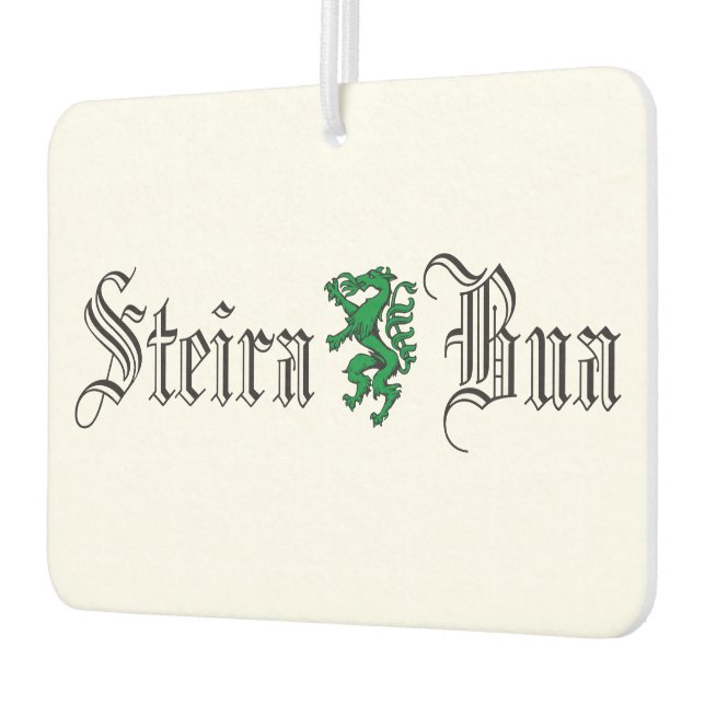 Désodorisant Pour Voiture Steira Bua Styermark Panther Armoiries Autriche (Gauche)