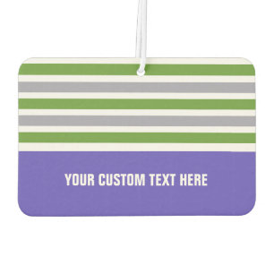 Désodorisant Pour Voiture Stripes Motif sur mesure voiture air frais