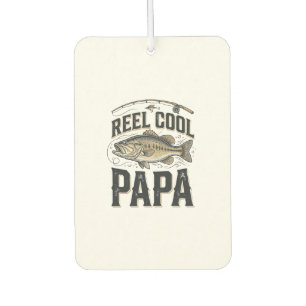 Désodorisant Pour Voiture Super Papa Rétro Design Vectoriel de Pêche_1