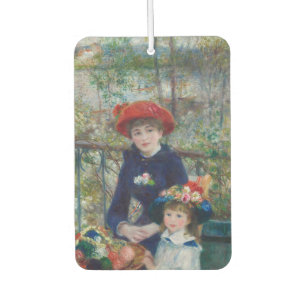 Désodorisant Pour Voiture Sur la terrasse, portrait impressionniste, Renoir