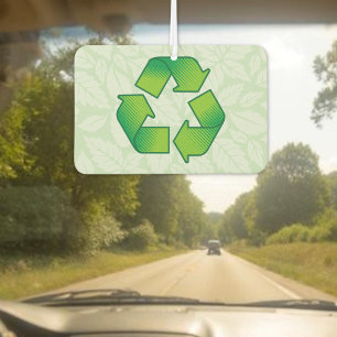 Désodorisant Pour Voiture Symbole de recyclage