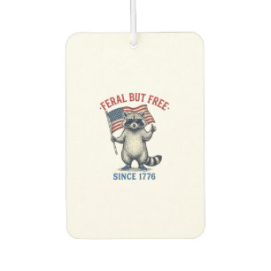 Désodorisant Pour Voiture T-shirt vintage Raton laveur patriotique sauvage m