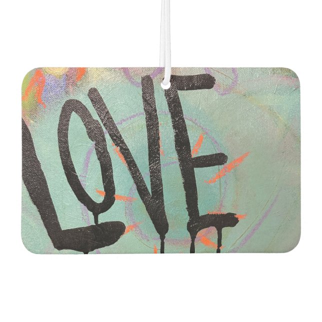 Désodorisant Pour Voiture Take Love Wherever You Go Air Freshener (Devant)
