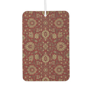 Désodorisant Pour Voiture Tapisserie arabesque persienne rouge