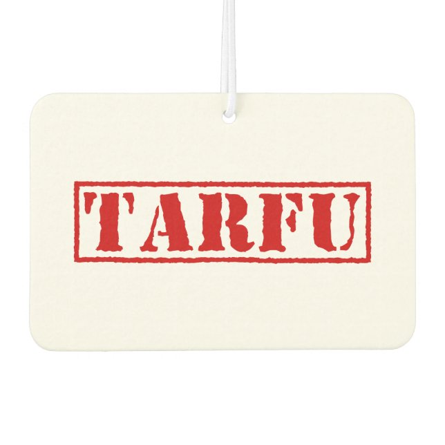 DÉSODORISANT POUR VOITURE TARFU (Devant)
